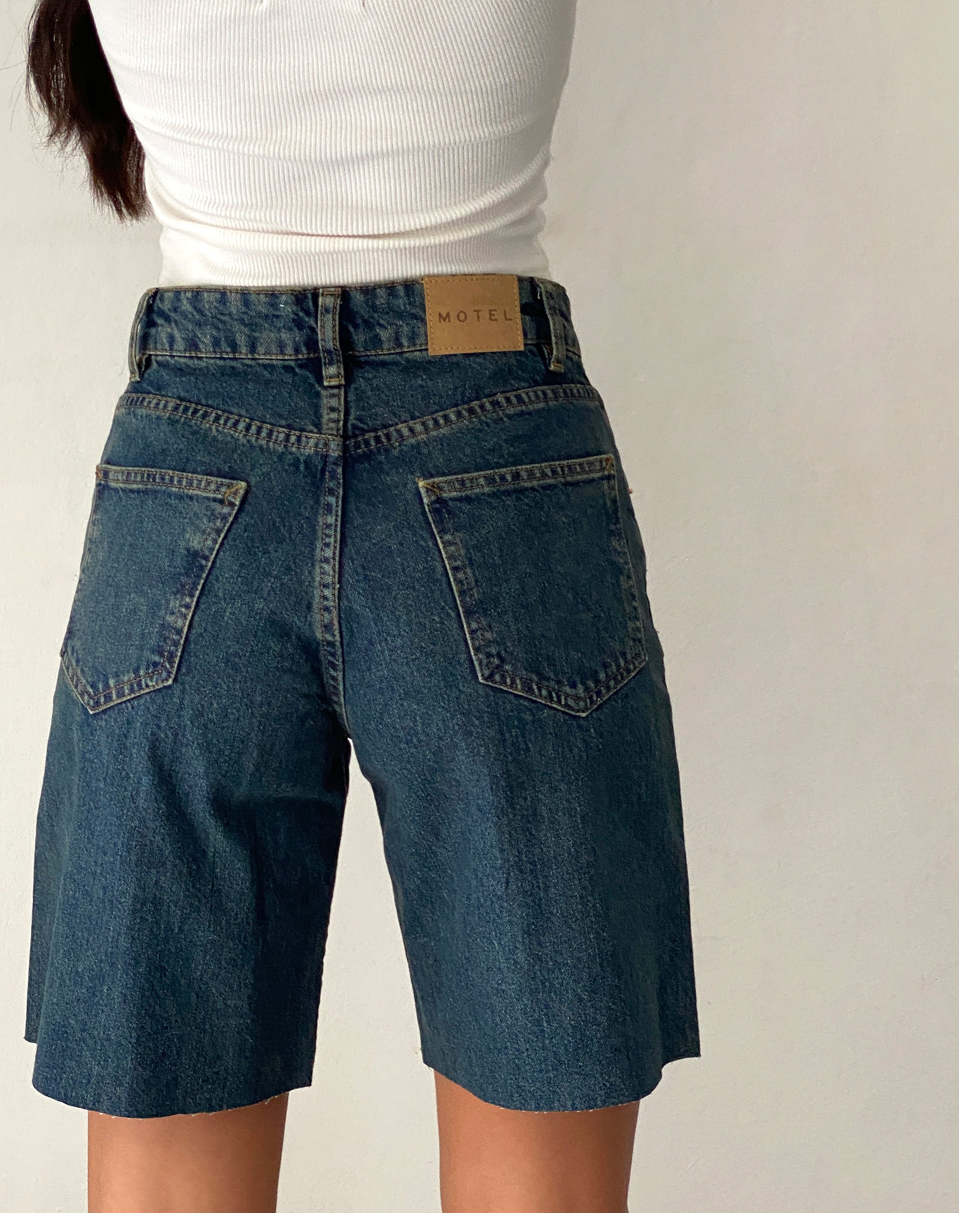 Brown Blue Acid Extra Wide Low Rise Jeans